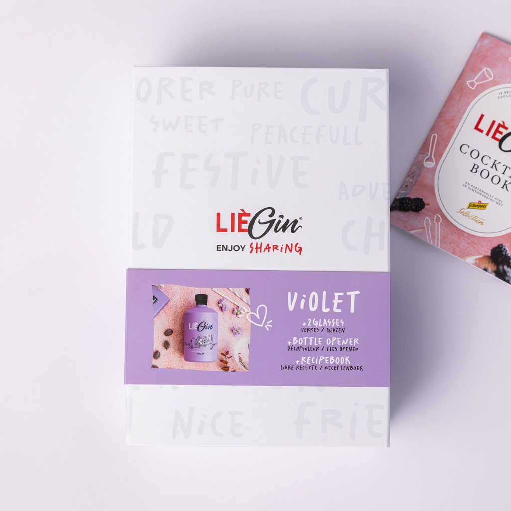 LièGin Violet Gifbox 0,5l